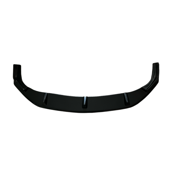 OneWay front spoiler glanzend zwart passend voor VW Crafter model vanaf 2017 en MAN TGE model vanaf 2017