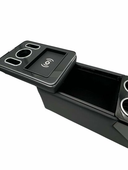 Middenconsole draadloos opladen zwart passend voor Mercedes V-klasse W447