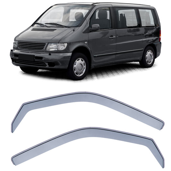 Zijwindschermen passend voor Mercedes V-Klasse Vito W638 model 1996 - 2003