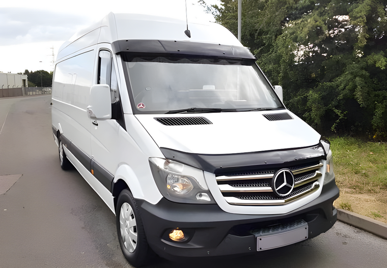 OneWay motorkap beschermer passend voor Mercedes Sprinter W906 facelift model 2014 - 2018