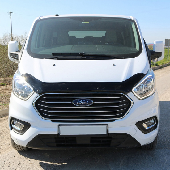 OneWay motorkap beschermer passend voor Ford Transit Custom MK1 facelift model 2018 - 2023