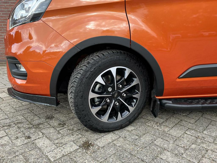 OneWay wielkastlijsten passend voor Ford Transit Custom MK1 facelift model 2018 - 2023