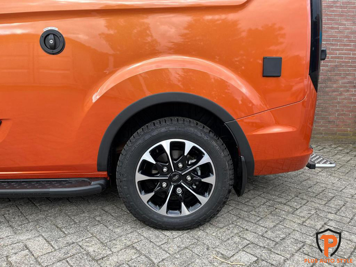 OneWay wielkastlijsten passend voor Ford Transit Custom MK1 facelift model 2018 - 2023