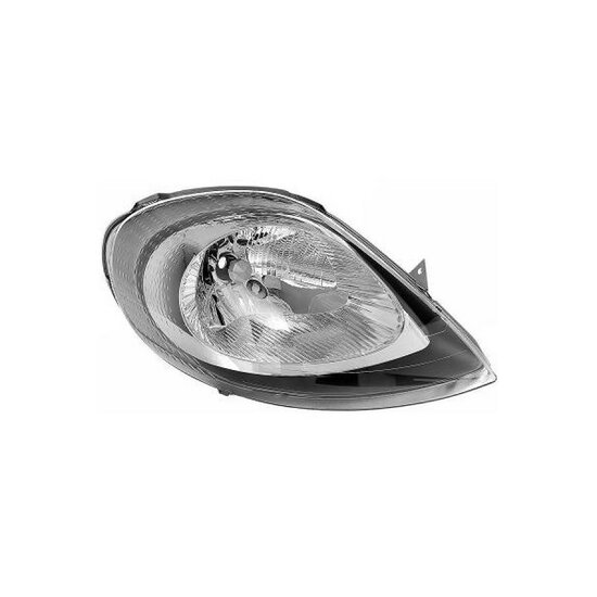 Koplamp passend voor Opel Vivaro A en Renault Trafic model 2001 - 2007 bijrijderskant