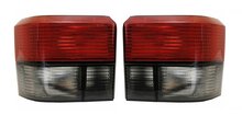 Achterlichten passend voor Volkswagen Transporter T4 1991-2003 - Rood/Smoke