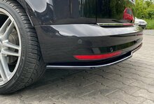 Splitter glanzend zwart achterzijde passend voor VW Caddy 4 Maxton Design