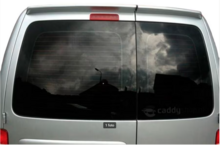 Dakspoiler racing passend voor VW Caddy 3 met achterdeuren
