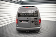 Splitter achterzijde glanzend zwart passend voor VW Caddy 3 Max facelift  Maxton Design 