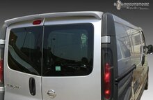 Dakspoiler passend voor Opel Vivaro A en B en Renault Trafic  met achterdeuren