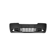 Bumper voorzijde kunststof passend voor Opel Vivaro A en Renault Trafic model 2006 - 2014 met mistlampen